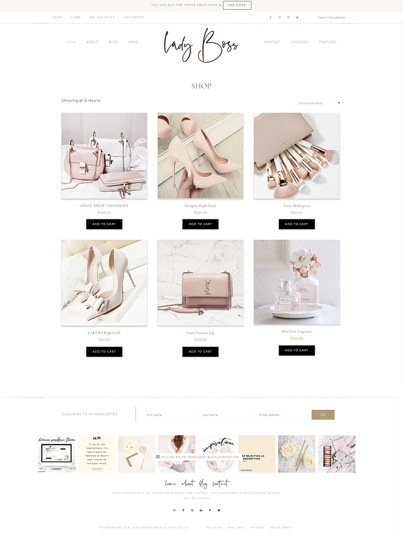 Lady Boss-Wordpress Genesis Theme in WordPress Business Themes - product preview 5