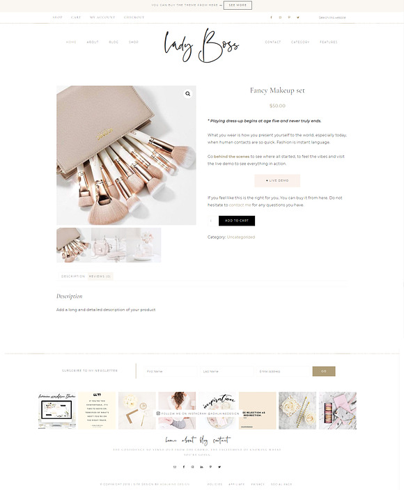 Lady Boss-Wordpress Genesis Theme in WordPress Business Themes - product preview 6