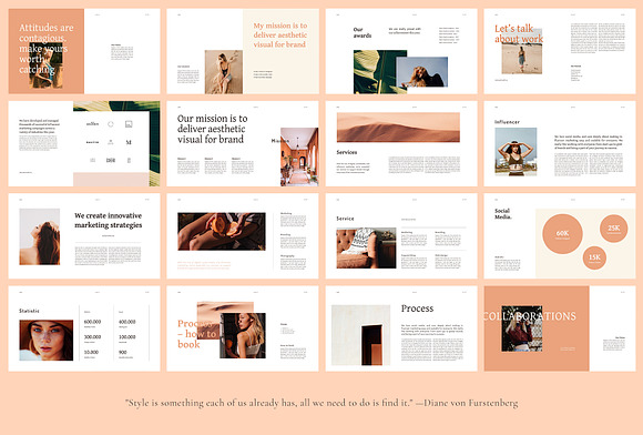 FERSKA - Powerpoint Media Kit in PowerPoint Templates - product preview 6