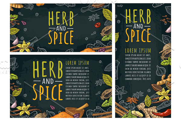 HERB and SPICE set poster