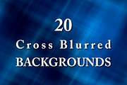 20 cross blurred backgrounds