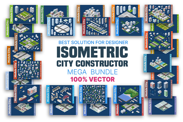 City isometric constructor