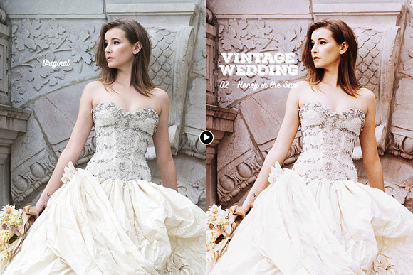 Vintage Wedding Photoshop Action in Add-Ons - product preview 3