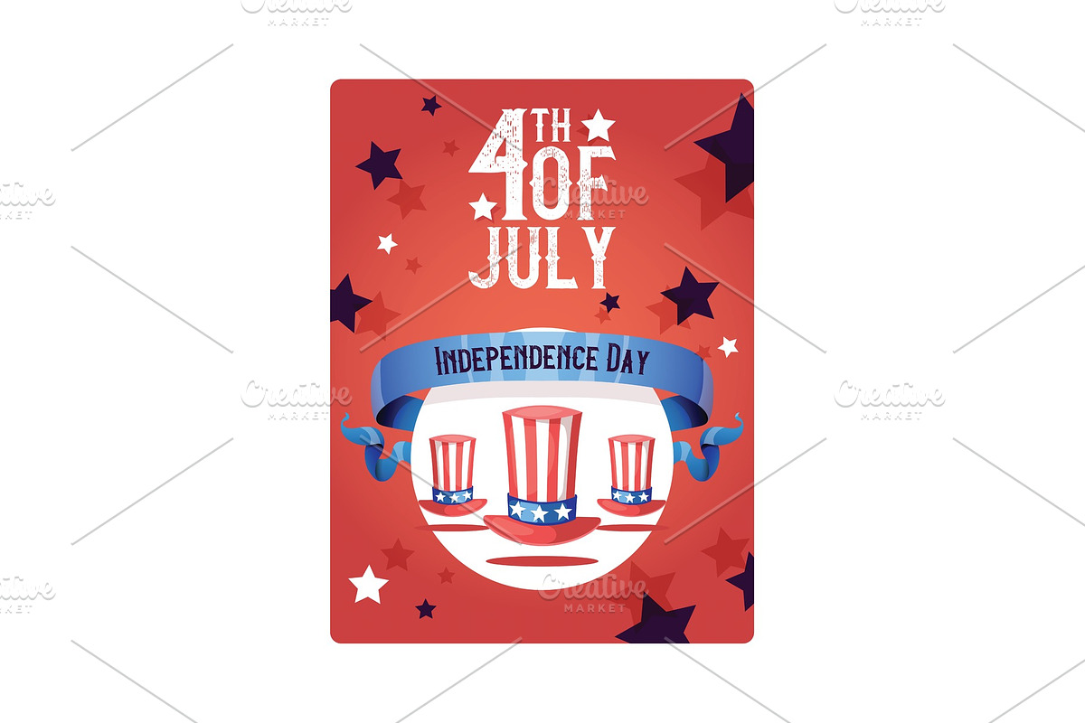 Independence day vector american day in Objects - product preview 8