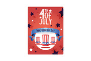Independence day vector american day