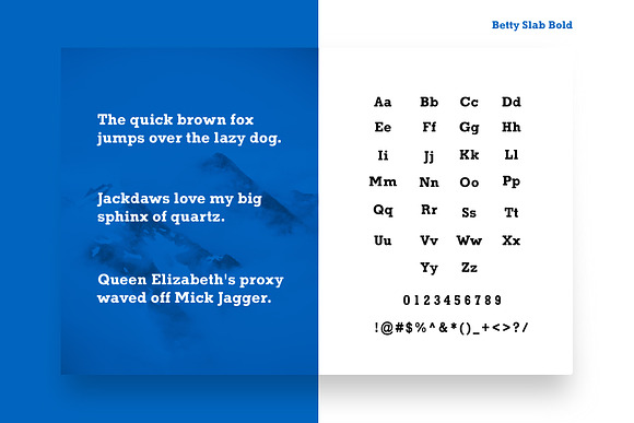 Betty Slab - An Organic Slab Serif in Slab Serif Fonts - product preview 5