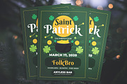 Saint Patrick Party Flyer