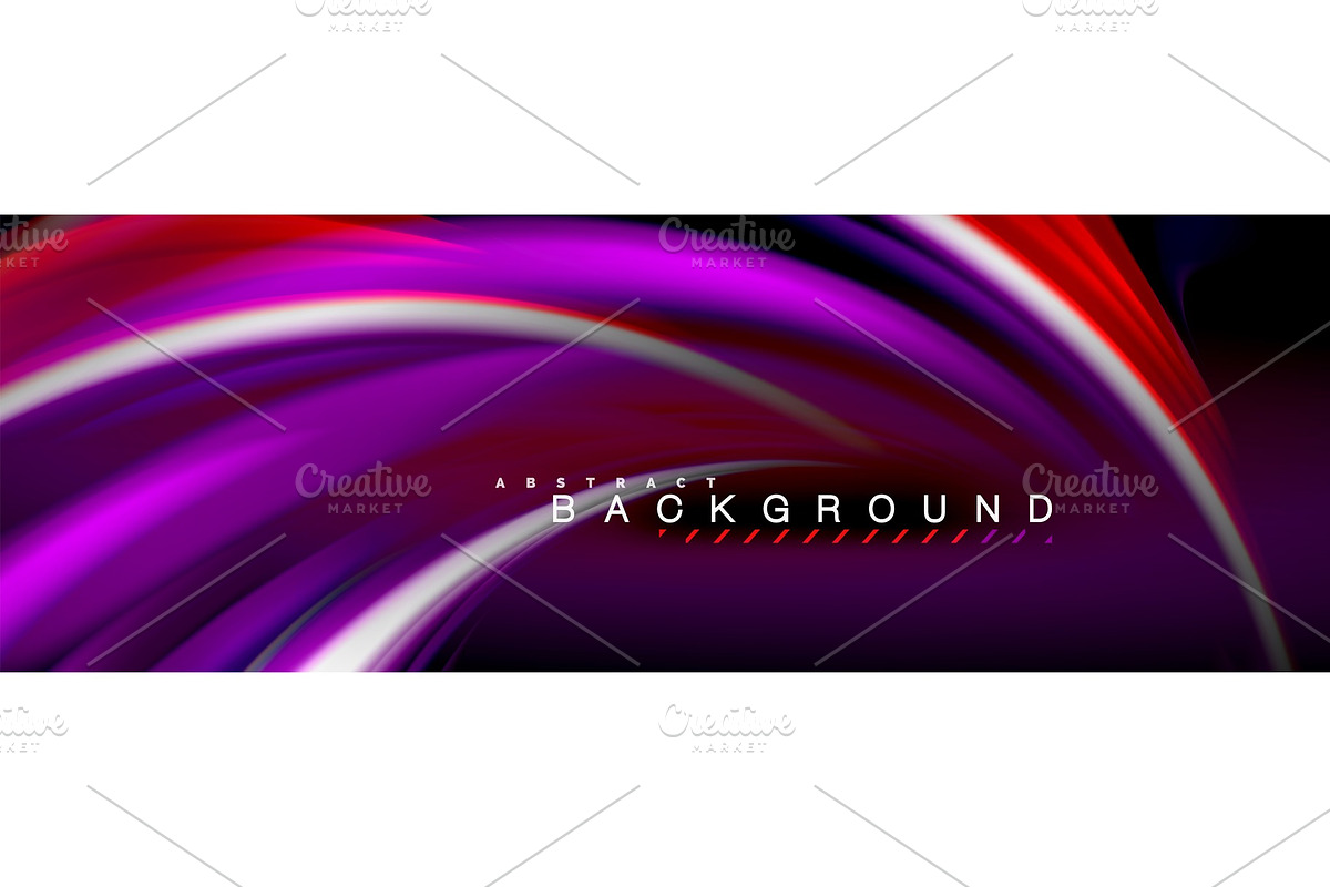 Blurred fluid colors background in Illustrations - product preview 8