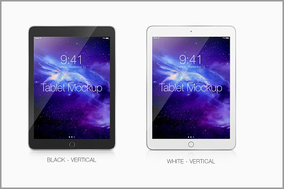 Ipad Tablet Collection in Mobile & Web Mockups - product preview 4