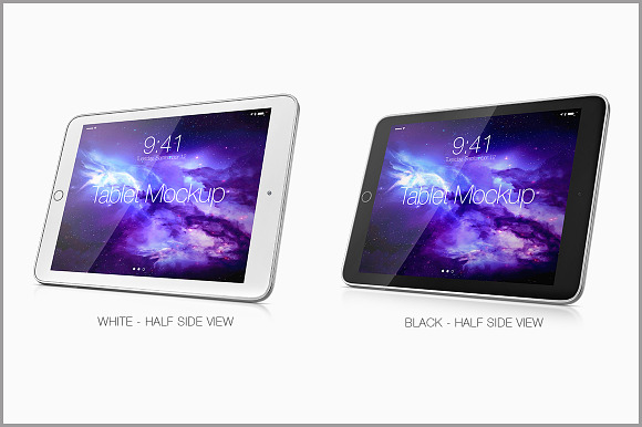 Ipad Tablet Collection in Mobile & Web Mockups - product preview 5