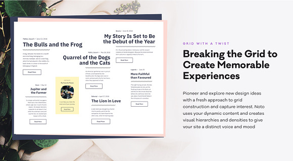 Noto – A Distinctive Blogging Theme in WordPress Blog Themes - product preview 3