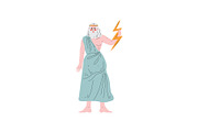 Zeus Supreme Olympian Greek God