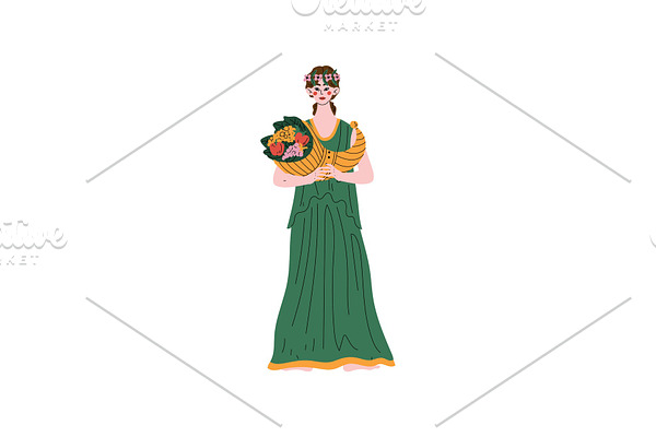 Demetra Olympian Greek Goddess