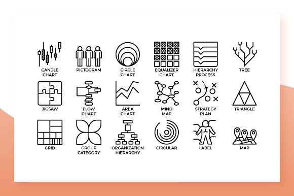 Data Visualization Icons in Icons - product preview 2
