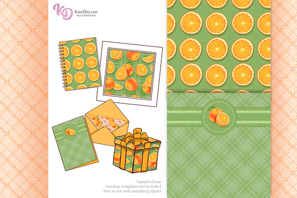 Oranges Graphics Bundle in Illustrations - product preview 1