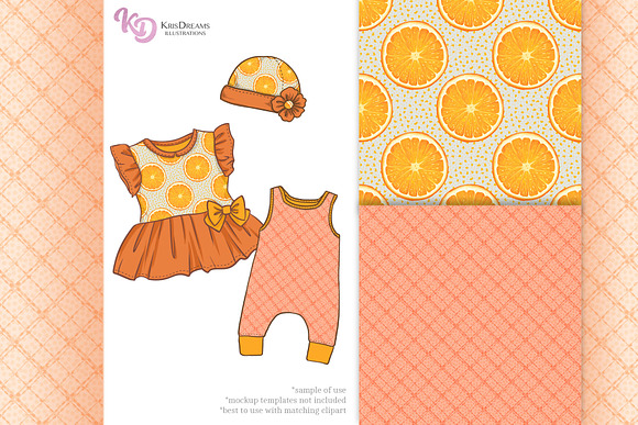 Oranges Graphics Bundle in Illustrations - product preview 2