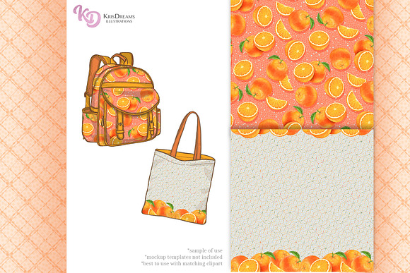 Oranges Graphics Bundle in Illustrations - product preview 3