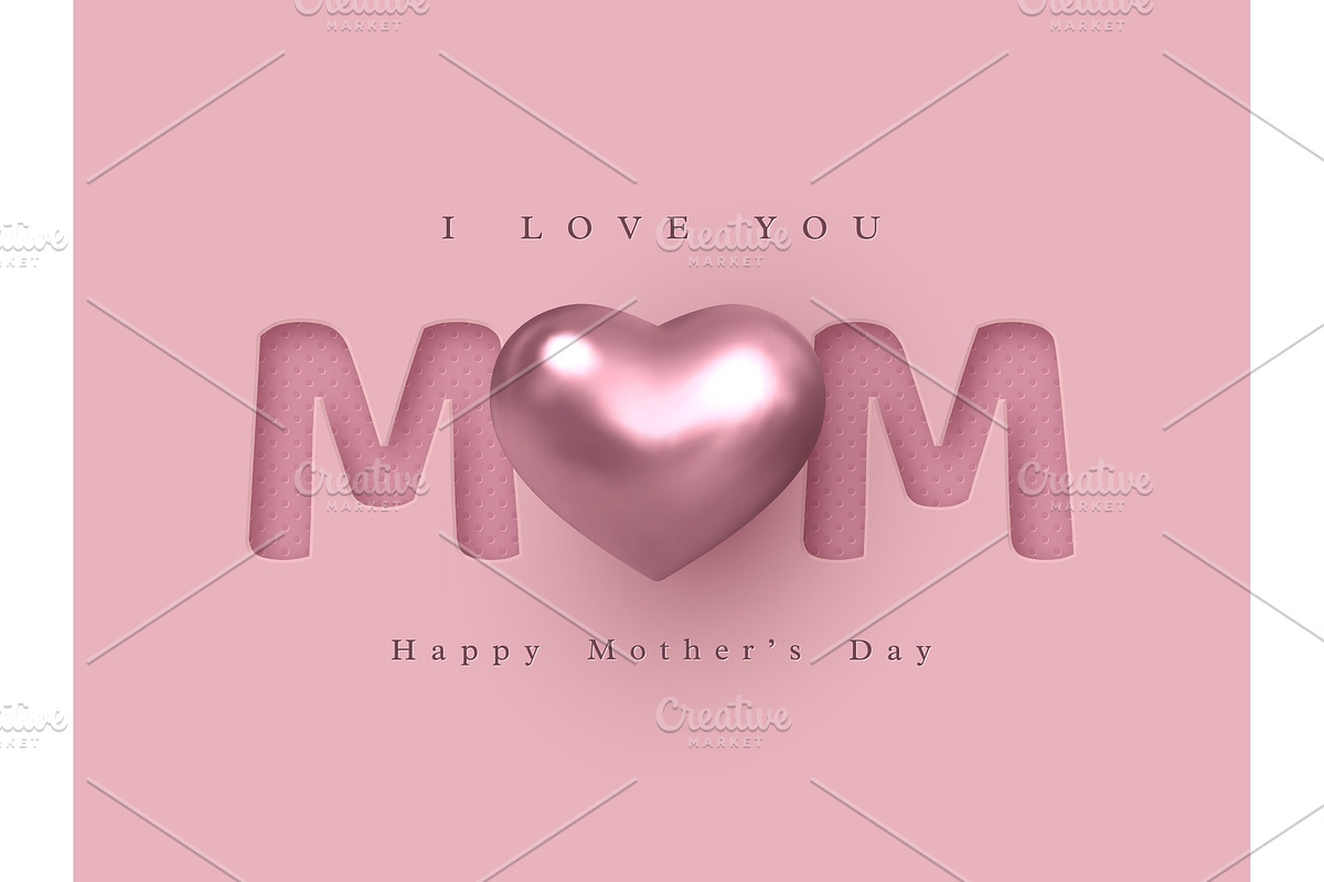 Happy Mothers day greeting card. in Illustrations - product preview 8