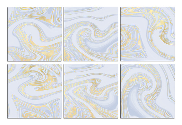 Gold Marble Iridescent Textures in Textures - product preview 8