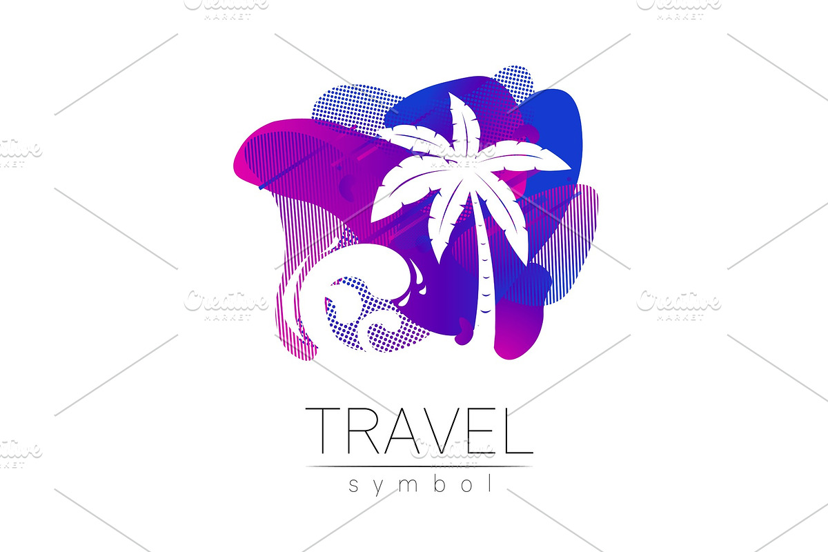 Palm tree vector silhouette at in Illustrations - product preview 8
