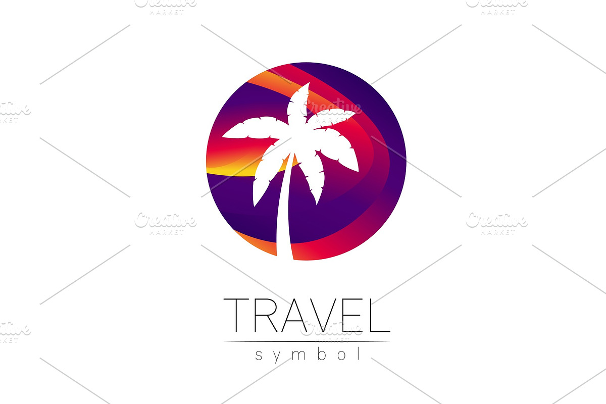 Palm tree vector silhouette in in Illustrations - product preview 8