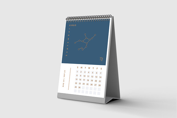 Astrology Calendar Templates in Stationery Templates - product preview 9