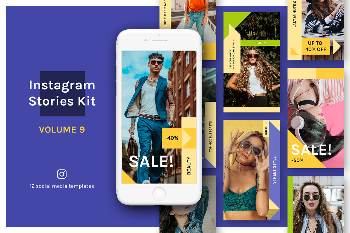 Instagram Stories Kit (Vol.9) in Instagram Templates - product preview 8