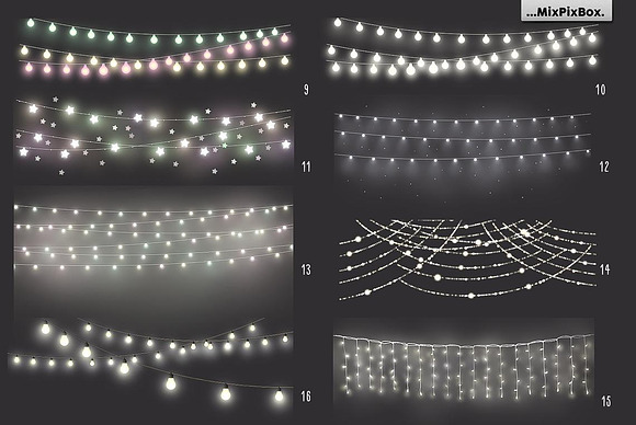 Festive String Lights Overlays in Add-Ons - product preview 4