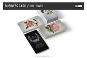 Oh Flower Business Card - PSD