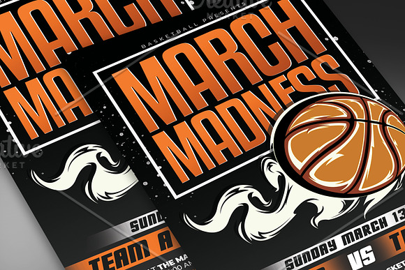 March Madness Flyer in Flyer Templates - product preview 2