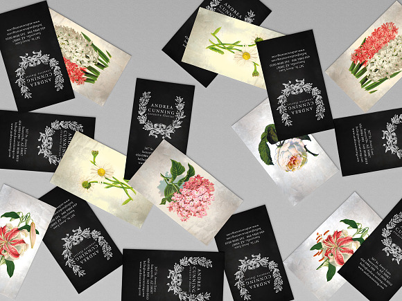 Oh Flower Business Card - PSD in Business Card Templates - product preview 1