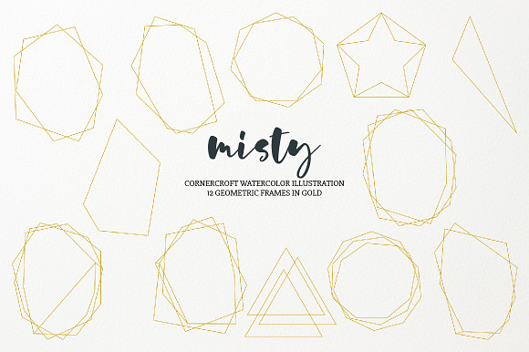 Watercolor Illustration Misty in Illustrations - product preview 5