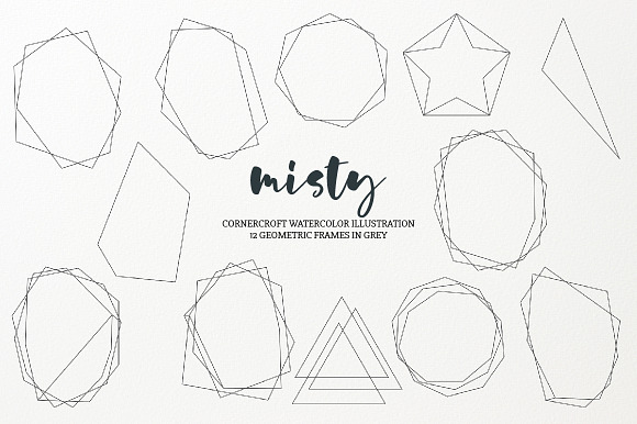 Watercolor Illustration Misty in Illustrations - product preview 6