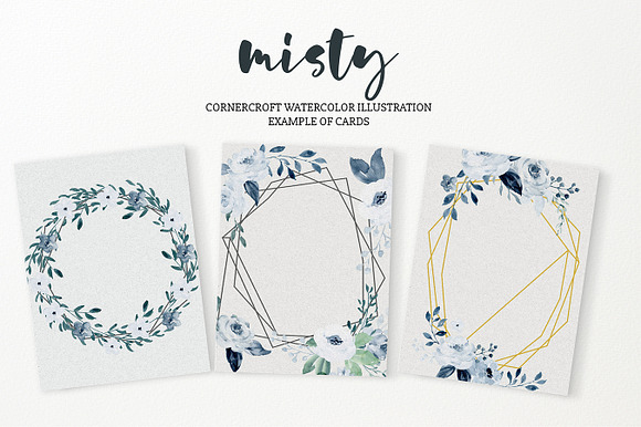Watercolor Illustration Misty in Illustrations - product preview 7