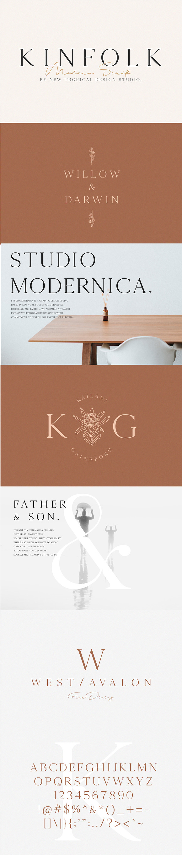KINFOLK - Modern Serif Font in Serif Fonts - product preview 4