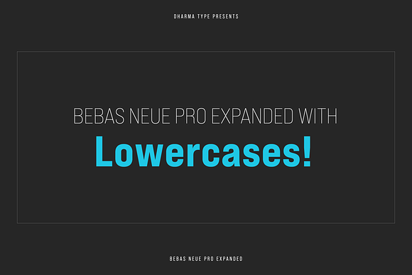 Bebas Neue Pro - Exp Middle in Sans-Serif Fonts - product preview 1