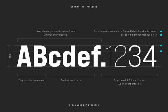 Bebas Neue Pro - Exp Middle in Sans-Serif Fonts - product preview 3
