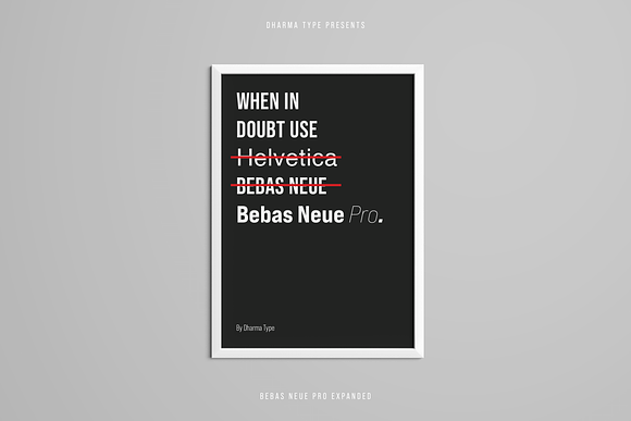 Bebas Neue Pro - Exp Middle in Sans-Serif Fonts - product preview 8
