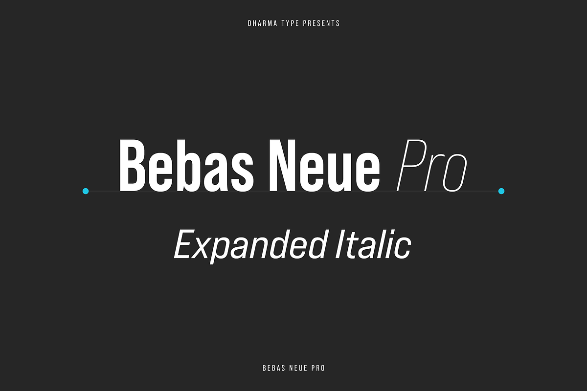 Bebas Neue Pro - Exp Italic in Italic Fonts - product preview 8