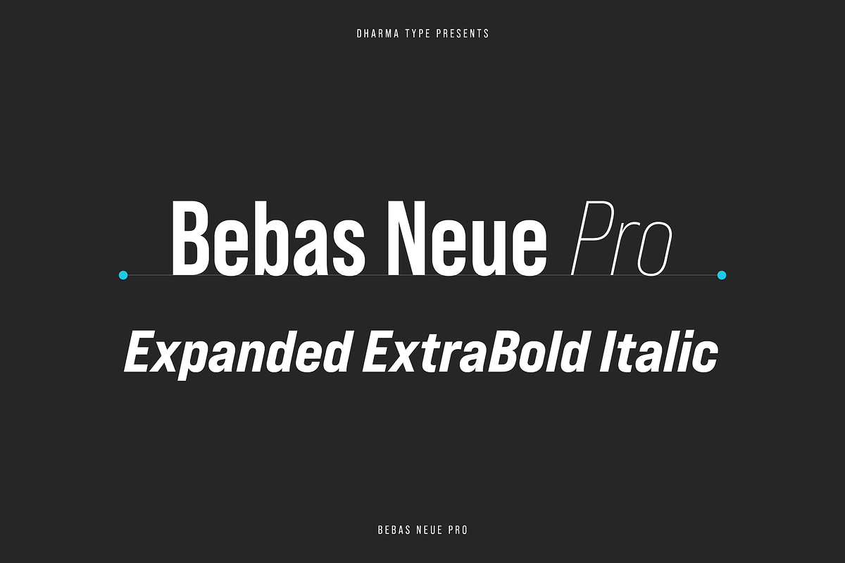 Bebas Neue Pro - Exp ExtraBold Itali in Sans-Serif Fonts - product preview 8