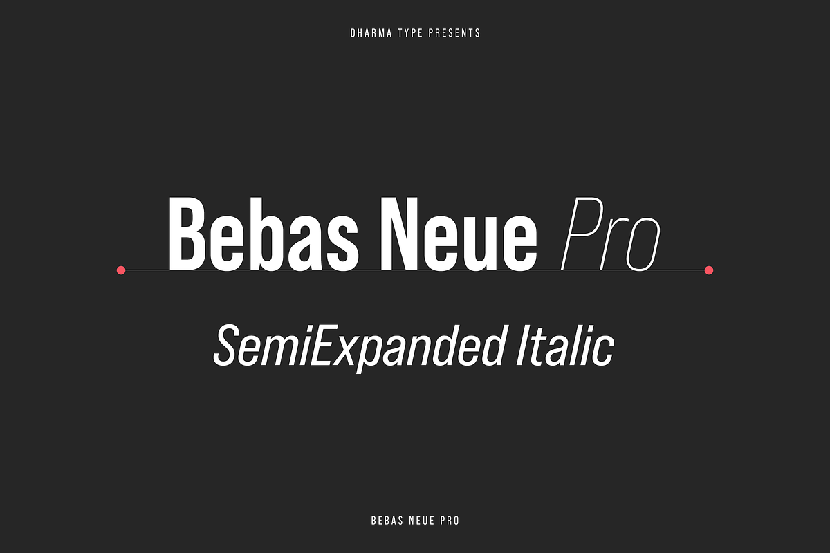 Bebas Neue Pro - SmE Italic in Italic Fonts - product preview 8