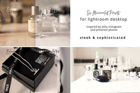 Ash Silver Lightroom Preset Desktop in Add-Ons - product preview 5