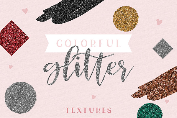 Bright Glitter Textures