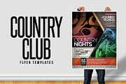 Country Club Flyer Templates