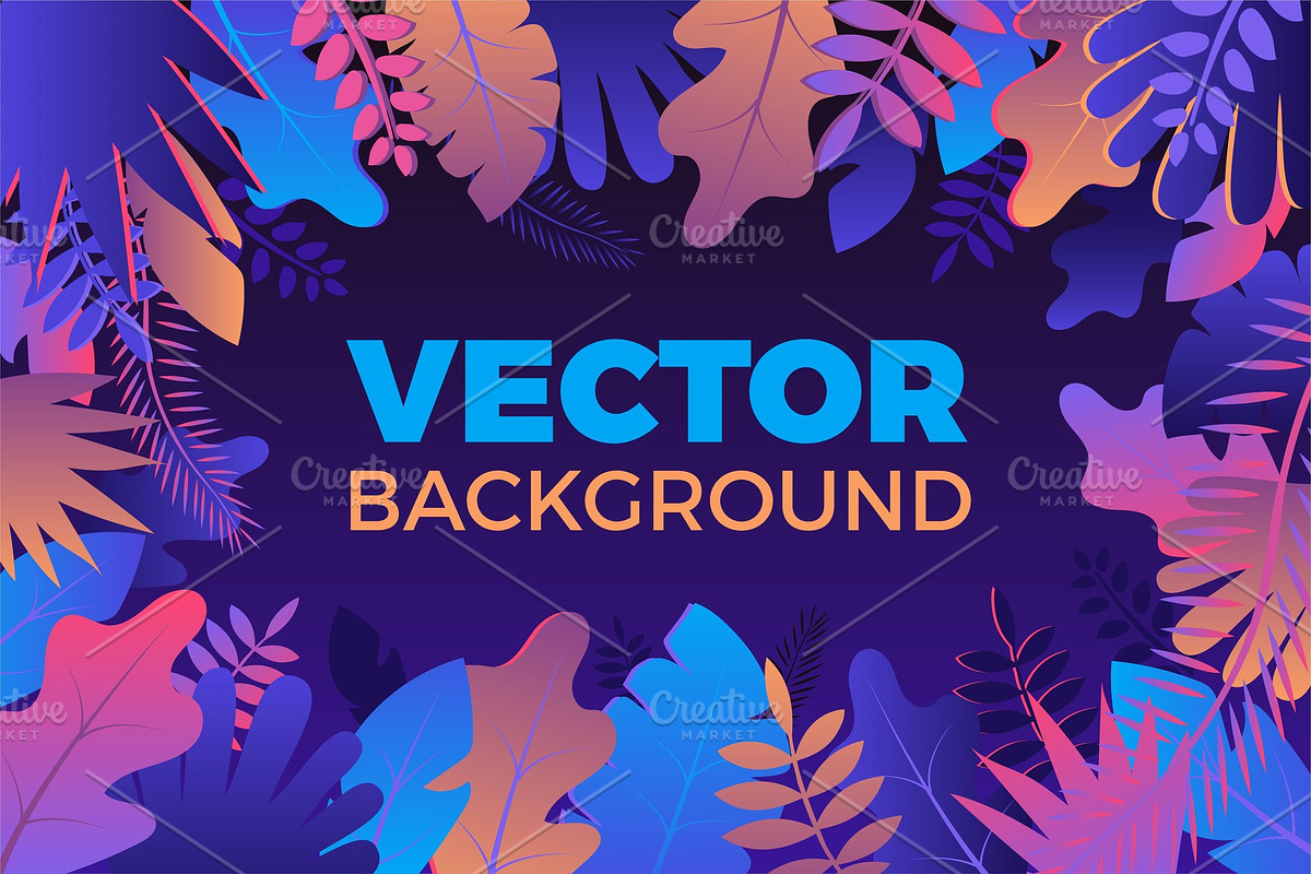 Gradient background illustration in Illustrations - product preview 8