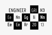 Engineer - 10 fonts