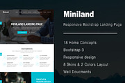 Miniland | Multipurpose landing page