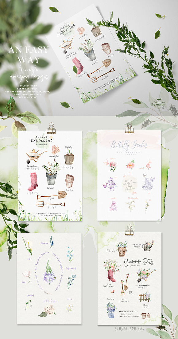 Hello Spring - Gardening Graphics in Objects - product preview 3