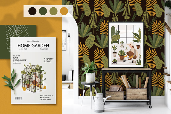 Happy gardening. Spring collection in Objects - product preview 1