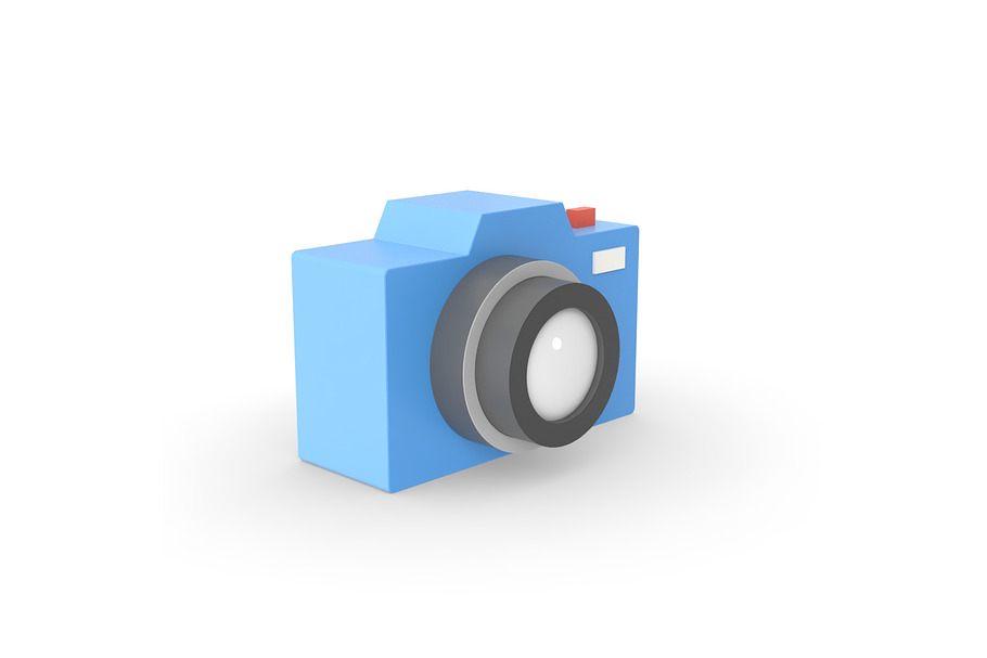 Camera simple design graphic cartoon in Electronics - product preview 1